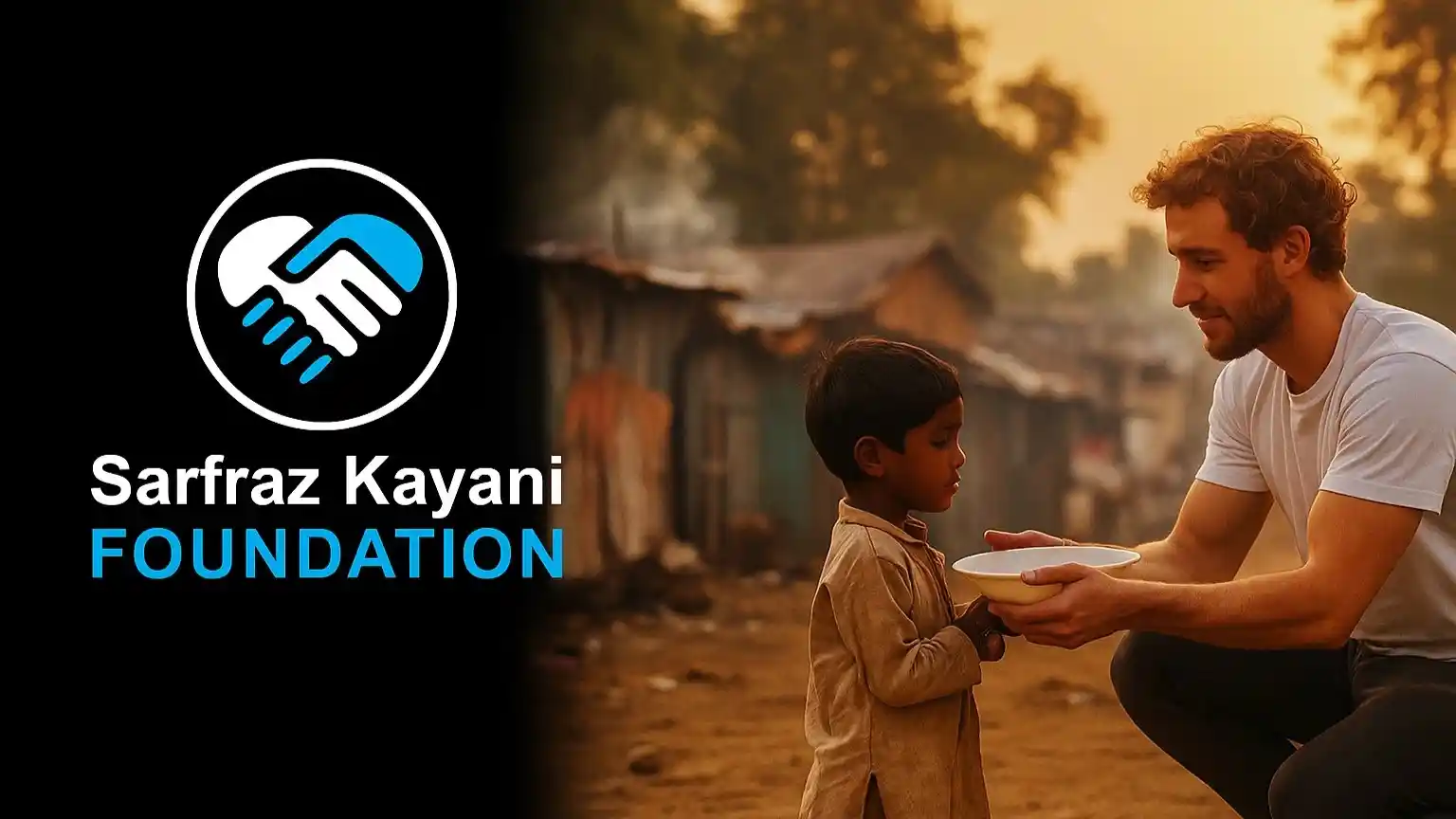 Local volunteers actively supporting community upliftment through charity projects in Pakistan